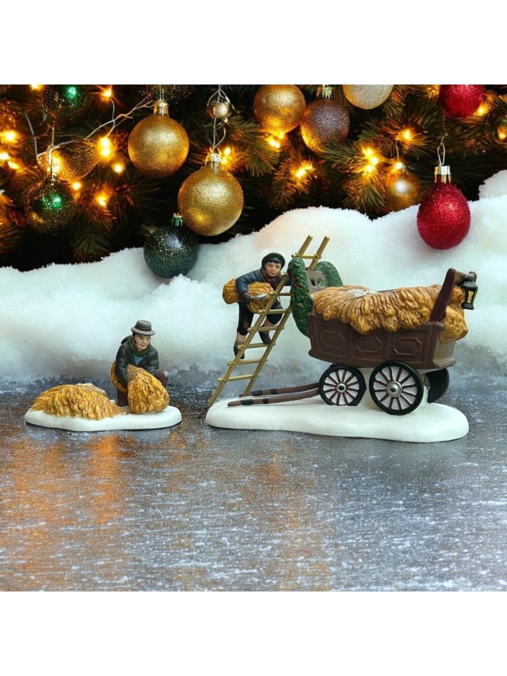 Dept 56 Thatchers - Dickens Christmas Village Accessories From 1994